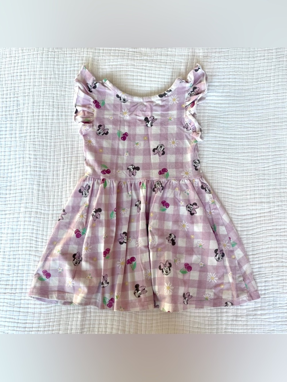 2T Disney Minnie Mouse Plaid Dress - Picture 2 of 7